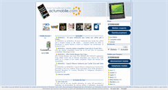 Desktop Screenshot of actu-mobile.com